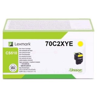 Lexmark Toner 70C2XYE Yellow