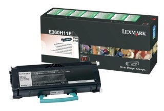 RETURN PROG. TONER CARTRIDGE BK/9K PGS F/ E360/ E460