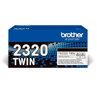 TN-2320TWIN TONER F. HLL2300D/4/60DW/MFCL2700DN/00DW/20DW/40DW