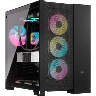 Corsair 6500X Midi-Tower, Szkło Hartowane - czarne