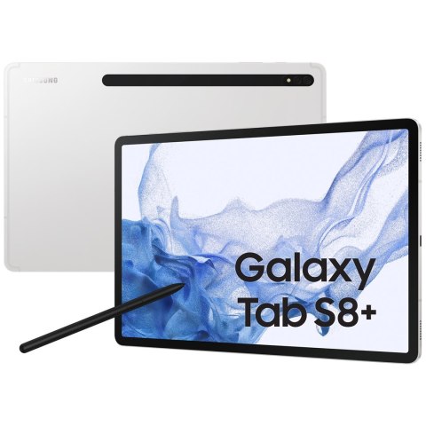 Samsung Galaxy Tab S8+ 12.4 WiFi 128GB Srebrny