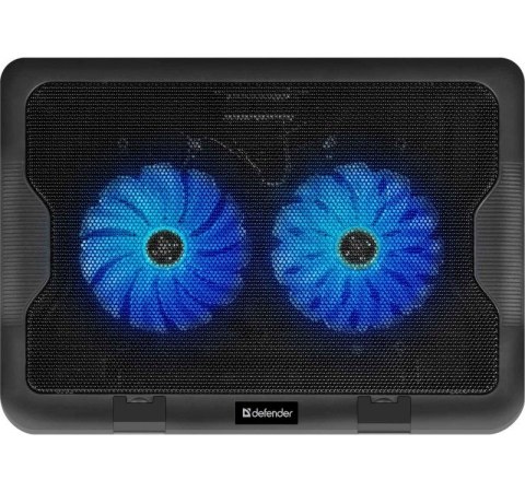 Podstawka chłodząca Defender NS-503 laptop notebook 15,6-17" 2xUSB 2 fans podświetlenie + GRA