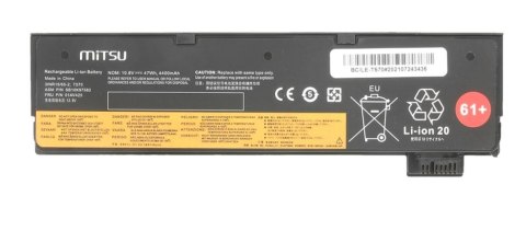 Bateria Mitsu do notebooka Lenovo Thinkpad T570 (10.8V-11.1V) (4400 mAh)