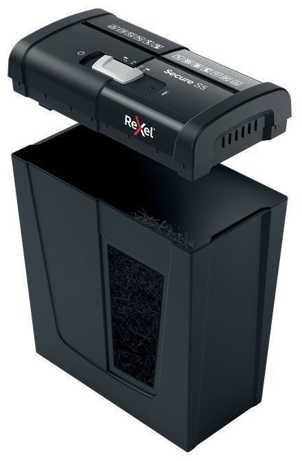 Niszczarka Rexel Secure S5, (P-2), 5 kartek, 10 l kosz