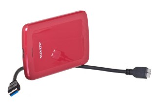 Dysk zewnętrzny HDD ADATA HV300 (1TB; 2.5"; USB 3.2; czerwony)