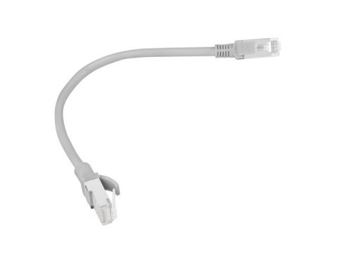 Patchcord UTP Lanberg PCU5-10CC-0025-S (RJ45 - RJ45 ; 0,25m; UTP; kat. 5e; kolor szary)