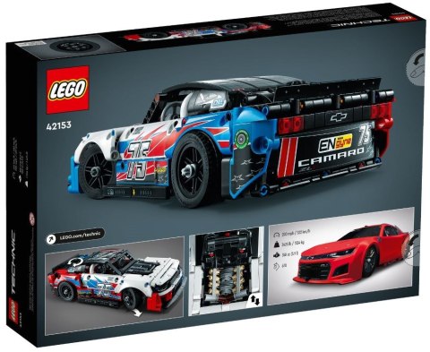 LEGO Technic 42153 Nowy Chevrolet Camaro ZL1 z serii NASCAR