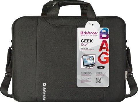 DEFENDER TORBA DO LAPTOPA GEEK 15.6" CZARNA 26084