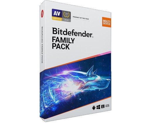 BITDEFENDER Family Pack (Nieograniczona; 12 miesięcy; Wersja cyfrowa; Domowa)