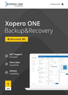 Xopero ONE 1x Microsoft365 user + Maintanance & Support Standard - 1 month