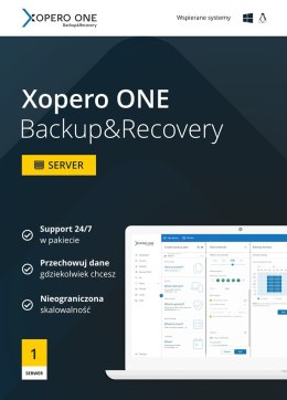 Xopero ONE 1x NAS 5 TB + Maintanance & Support Standard - 2 years