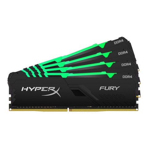 KINGSTON HyperX FURY RGB DDR4 4x32GB 2400MHz CL15