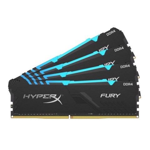 KINGSTON HyperX FURY RGB DDR4 4x32GB 2400MHz CL15