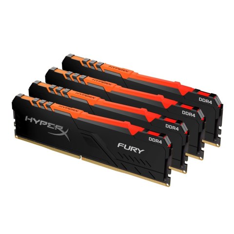 KINGSTON HyperX FURY RGB DDR4 4x32GB 2400MHz CL15