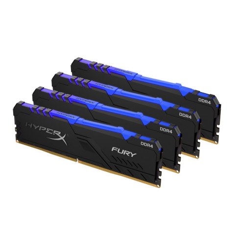 KINGSTON HyperX FURY RGB DDR4 4x32GB 2400MHz CL15