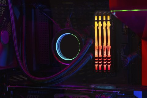 Zestaw pamięci Kingston HyperX FURY RGB HX426C16FB3AK4/64 (DDR4; 4 x 16 GB; 2666 MHz; CL16)