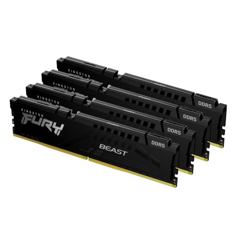 KINGSTON DDR5 64GB 5200Mhz CL40 FURY Beast Black KITx4