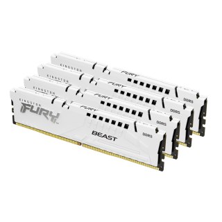 KINGSTON DDR5 64GB 5200Mhz CL40 FURY Beast White KITx4