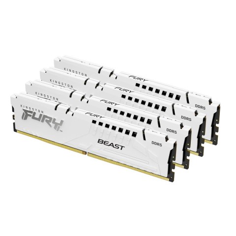 KINGSTON DDR5 64GB 5600Mhz CL40 FURY Beast White KITx4