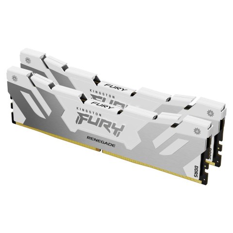 Kingston FURY DDR5 64GB (2x32GB) 6000MHz CL32 Renegade White XMP