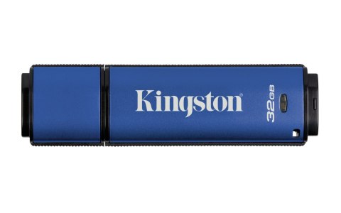 Pendrive Kingston DTVP30/32GB (32GB; USB 3.0; kolor niebieski)