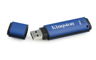 Pendrive Kingston DTVP30/4GB (4GB; USB 2.0; kolor niebieski)