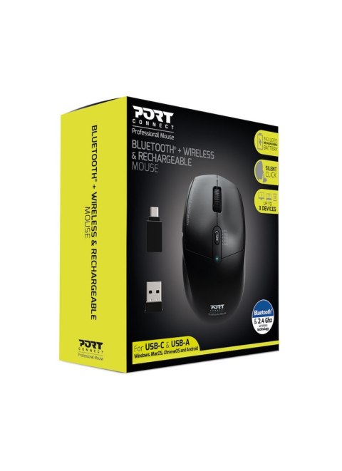 Mysz PORT DESIGNS 900715 OFFICE PRO RECHARGEABLE