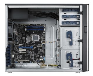 ASUS Tower 5U TS300-E10-PS4(550W )Intel C246 1x LGA 1151 95W 4xDDR4 2666/2400 4x3.5" SATA/SAS* Intel i210 1Gb x4 PSUx1 550W 80+ 