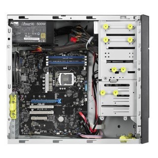 ASUS Tower TS100-E10-PI4 Intel C242 1x LGA 1151 95W 4xDDR4 2666/2400 3x3.5" SATA Intel 1Gb x2 PSUx1 300W 80+ Bronze