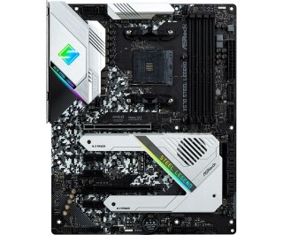 Płyta główna Asrock X570 Steel Legend 90-MXBAR0-A0UAYZ (AM4; 4x DDR4 DIMM; ATX; Quad CrossFireX)