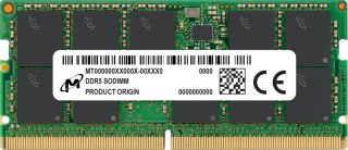 Micron SO-DIMM ECC DDR5 32GB 2Rx8 4800MHz PC5-38400 MTC20C2085S1TC48BA1R