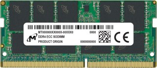 Micron SODIMM ECC 16GB DDR4 2Rx8 2666MHz PC4-21300 MTA18ASF2G72AZ-2G6