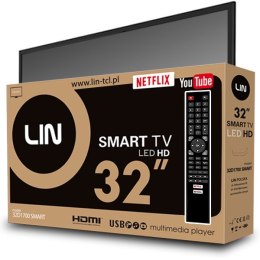 Telewizor 32" LIN 32D1700 SMART HD Ready DVB-T2