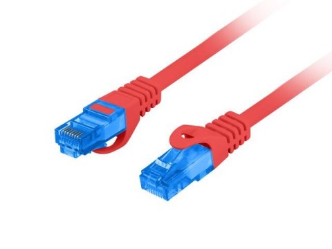 LANBERG PATCHCORD S/FTP KAT.6A 0.5M CZERWONY LSZH CCA (FLUKE PASSED) PCF6A-10CC-0050-R