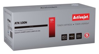 Toner Activejet ATK-100N (zamiennik Kyocera TK-100/TK-18; Supreme; 7800 stron; czarny)