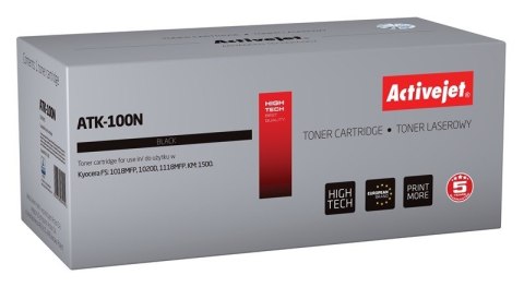 Toner Activejet ATK-100N (zamiennik Kyocera TK-100/TK-18; Supreme; 7800 stron; czarny)