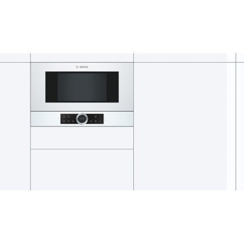 Kuchenka mikrofalowa BOSCH BFR634GW1 (900W; 21l; kolor biały)