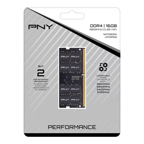 Pamięć PNY Performance SODIMM DDR4 16 GB 3200 MHz