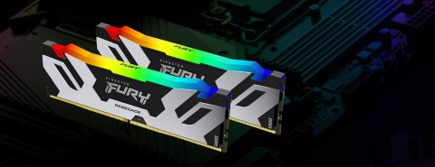 KINGSTON DDR5 96GB 6000MT/s CL32 DIMM (Kit of 2) FURY Renegade RGB XMP