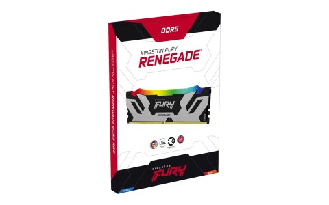 KINGSTON DDR5 96GB 6400MT/s CL32 DIMM (Kit of 2) FURY Renegade RGB XMP