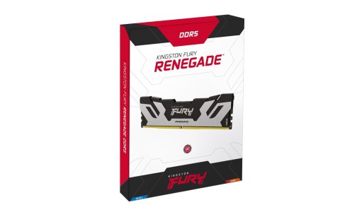 Kingston FURY DDR5 16GB (1x16GB) 6800MHz CL36 Renegade Silver XMP