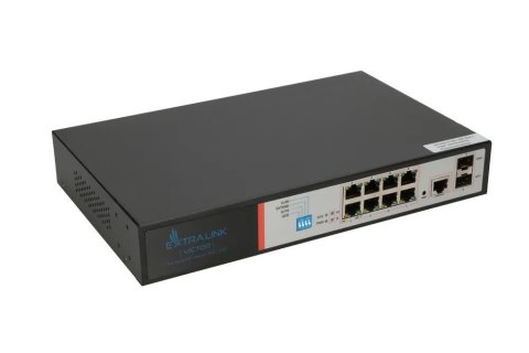 Extralink VICTOR Switch PoE 8x Gigabit PoE/PoE+