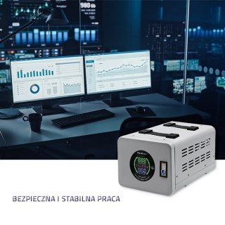 QOLTEC STABILIZATOR NAPIĘCIA AUTOMATYCZNY AVR 3000VA