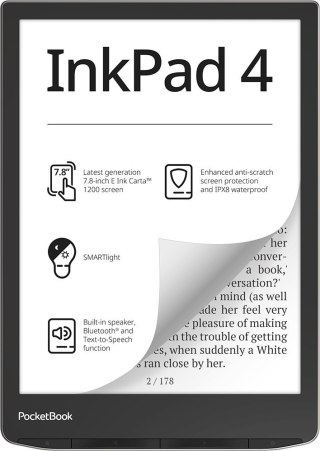 Ebook PocketBook 743 InkPad 4 7,8" 32GB Wi-Fi Silver