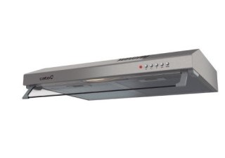 CATA LF-2060 X/L Hood, Energy efficiency class C, Width 60 cm, Max 195 m3/h, LED, Stainless steel CATA