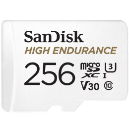 High Endurance microSDXC 256GB V30 z adapterem (rejestratory i monitoring)