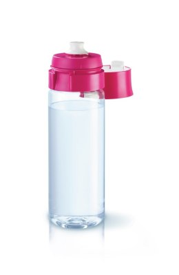 Butelka filtrująca Brita Fill&Go różówa + 4 filtry MicroDisc