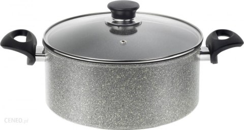 Garnek BALLARINI Ferrara z 2 uchwytami i pokrywką granitowy 24 cm FERG25D.24D