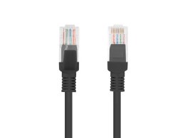 Patchcord UTP Lanberg PCU5-10CC-2000-BK (RJ45 - RJ45 ; 20m; UTP; kat. 5e; kolor czarny)