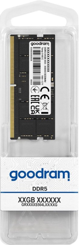 GOODRAM SODIMM DDR5 16GB PC5-44800 5600MHz CL46